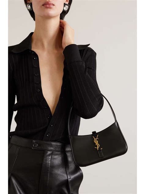 Saint Laurent Le 5 A 7 Mini YSL Shoulder Bag in Smooth Leather